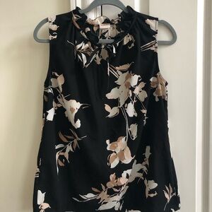 Merona silky soft sleeveless loose fit blouse / top